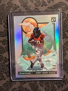 2020 OPTIC JERRY JEUDY ROOKIE DOWNTOWN INSERT CARD SSP