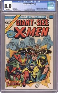 Giant Size X-Men #1 CGC 8.0 1975 0121722001 1st app. Nightcrawler