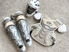 New ListingRawlings Velo Series Full Catchers Gear Set - White/Grey - Ages 12-15