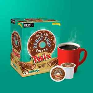 The Original Donut Shop Twix Flavored Coffee 24 K Cups Keurig