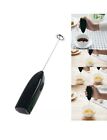 Lightweight Milk and Cream Foam Maker Frother Black Battery Operated Black