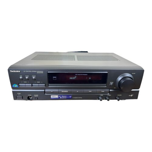 New ListingTechnics SA-EX140 Receiver Stereo Vintage Phono 2 Channel Home Audio No Remote