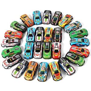 28Pack Pull Back Cars for Kids,Mini Vehicles Toy Bulk Party Favor Race Cars Toys
