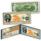 1882 Series Thomas Hart Benton $100 Gold Certificate designed on Real $2 Bill