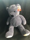 One Direction 1D Bear Blue Gray Cord 2012 No Hoodie 22” Chenille Plush Teddy