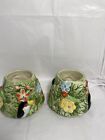 Yankee Candle Toucan Jungle Candle Jar Toppers  Set of 2