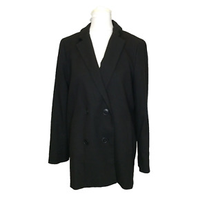 Madewell Black Button Up Blazer Jacket | S