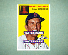 Harry Agganis Boston Red Sox 1954 Style Custom Baseball Art Card