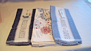 New ListingKitchen towels Americana 16.5x26
