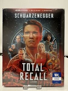 Total Recall (4K Ultra HD + Blu-ray + Digital Copy, SteelBook Edition) NEW