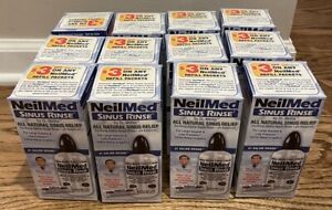 New ListingCase of 12 NeilMed Sinus 8oz bottle sinus rinse & 1 Pre Rinse packet - EXP 02/28