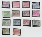 Bangladesh 14 overprint stamps overprints, full set, unused 1972