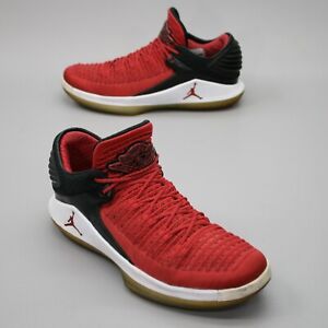 Air Jordan Mens 12 XXXII 32 Chicago Win Like '96 University Red Shoes AA1256-603