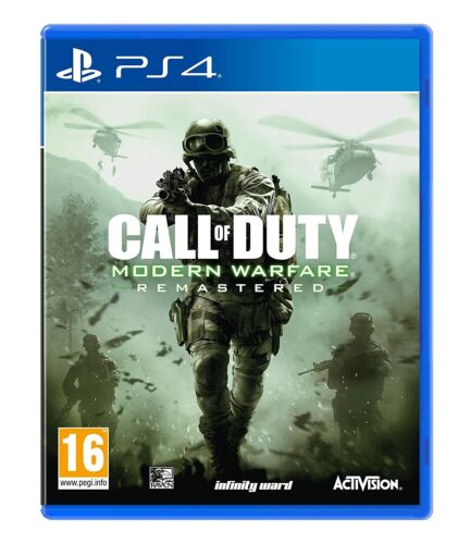 Call of Duty Modern Warfare Remastered Playstation 4 PS4 PS5 - Free Shipping!