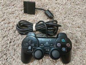 Official Sony PlayStation 2 PS2 DualShock Controller Black Original