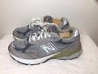 Women’s New Balance 990 V3 W990GL3 Sz 8 D WIDE Gray Lace Up Running Shoes
