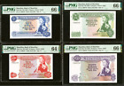 Matching Serial Numbers 579 Mauritius Bank of Mauritius 5 10 25 50 Rupees 1967