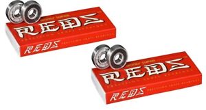 Bones Super Reds Bearing (2packs - 16 Pieces) Red OneSize