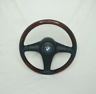BMW E24 E28 E30 E34 E32 Sport 1 steering wheel wood wooden insertions