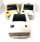 3 Genuine Zebra Barcode Label Printers TLP 2844-Z (1)/LP 2844-Z (2) PARTS ONLY!!