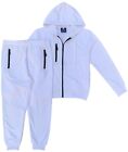 Men's Sweat suit Solid and Camouflage Warm 2-Piece Jogger Fleece Tracksuit