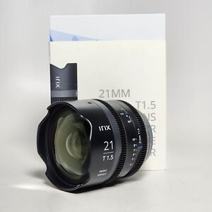 IRIX 21mm T1.5 Cine Lens Canon Ef Mount