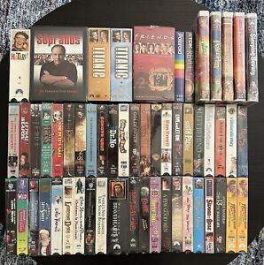 VHS Lot of (50)++ BRAND NEW FACTORY SEALED MOVIES - TV SERIES - DISNEY **L@@K**