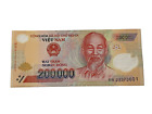 🔥New Vietnamese Dong 200,000 Banknote -1 x 200,000 VND Uncirculated Banknotes🔥