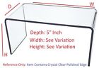 T'z Tagz Any 5-Inch-Deep Clear Acrylic Riser Display Stand New 2 Pack Variation