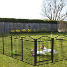 Heavy Metal Dog Playpen Backyard Dog Kennel Fences for Outdoor Camping Traveling
