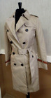 NEW - Authentic COACH Icon Trench Coat In Light Khaki (Tan) Size 00