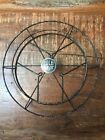 Vintage Antique Cold Wave Metal Table Fan Cage Only 10.5
