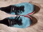 Hoka One One Teal Green Black Clifton 8 1119393 Running Shoes Mens 11.5 XWide