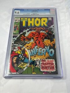 MARVEL STUDIOS COMICS THOR #176 5/70 OFF-WHITE TO WHITE PAGES CGC 9. (PBR089762)