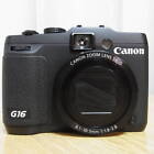 [Near MINT] Canon PowerShot G16 12.1MP Digital Camera Black from JAPAN