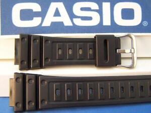 Casio Watchband DW-5600 C.Original / New G-Shock DW5600C Black Strap. Circa 1987