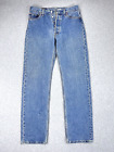 Vintage Levis 501 Jeans Mens Size 30x32 Button Fly 0802 Denim Y2K Medium Wash