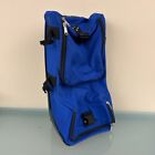 New ListingCLUB GLOVE Travel Rolling Duffel Bag Blue - Missing Backpack Attachment