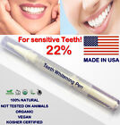 22% Teeth Whitening White Gel  TWIST PEN (2ml) -FOR SENSITIVE TEETH- *ON THE GO