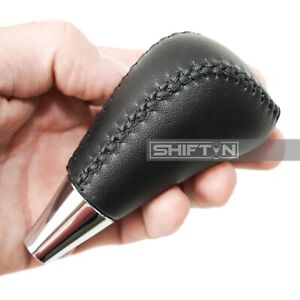 Black Leather Gear Shift Knob for Lexus RX ES GS LS IS Toyota Camry M8x1.25 TBGR (For: Toyota)
