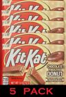 5x Kit Kat CHOCOLATE FROSTED DONUT Candy Bar Crisp Wafers 1.5 Oz Candy  - 5 BARS