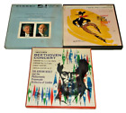 3 open reel tapes RCA Copland Billy The Kid, Tchaikovsky, Vanguard Beethoven Sym