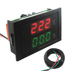 AC 80-450V LCD Dual Display Digital AC Voltmeter Ammeter Voltage Amp Gauge Panel