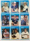 1987 FLEER Baseball Cards.  Card # 221-440.  You Pick to Complete Your Set