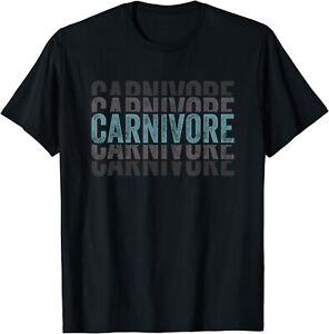 NEW LIMITED Carnivore Diet Meat Eater Design Great Gift Idea Tee T-Shirt S-3XL