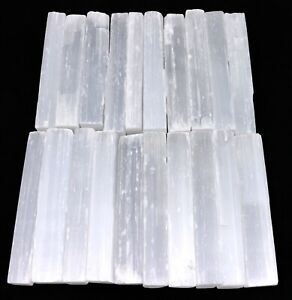 Selenite Crystal Wands | Bulk Selenite Sticks (2, 4, 6, 8 Inch Crystal Wands)