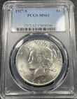 1927-S Peace Silver Dollar $1 PCGS MS62 Uncirculated Better Date Coin
