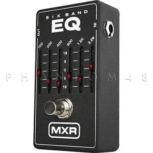 MXR M109 6-Band EQ by Dunlop Graphic Equalizer Guitar Effects Pedal - BRAND NEW