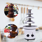 Home,Commercial 4 Tier Chocolate Fondue Fountain Cheese Melting Machine