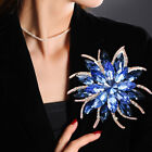 Collar Pin Crystal Brooch Large Brooch Fashionable Headpiece Birthday Gift